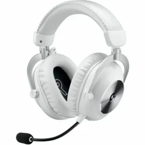 Auriculares de gaming Logitech G PRO X Con cable/Inalámbrico Sobre la cabeza Estéreo - Blanco - Binaural - Cerrado - 3000cm - Bluetooth - 38Ohm - 20Hz